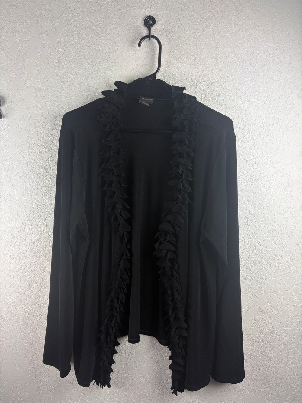 Chico’s Travelers Women’s Black Cardigan Size XL NC0358